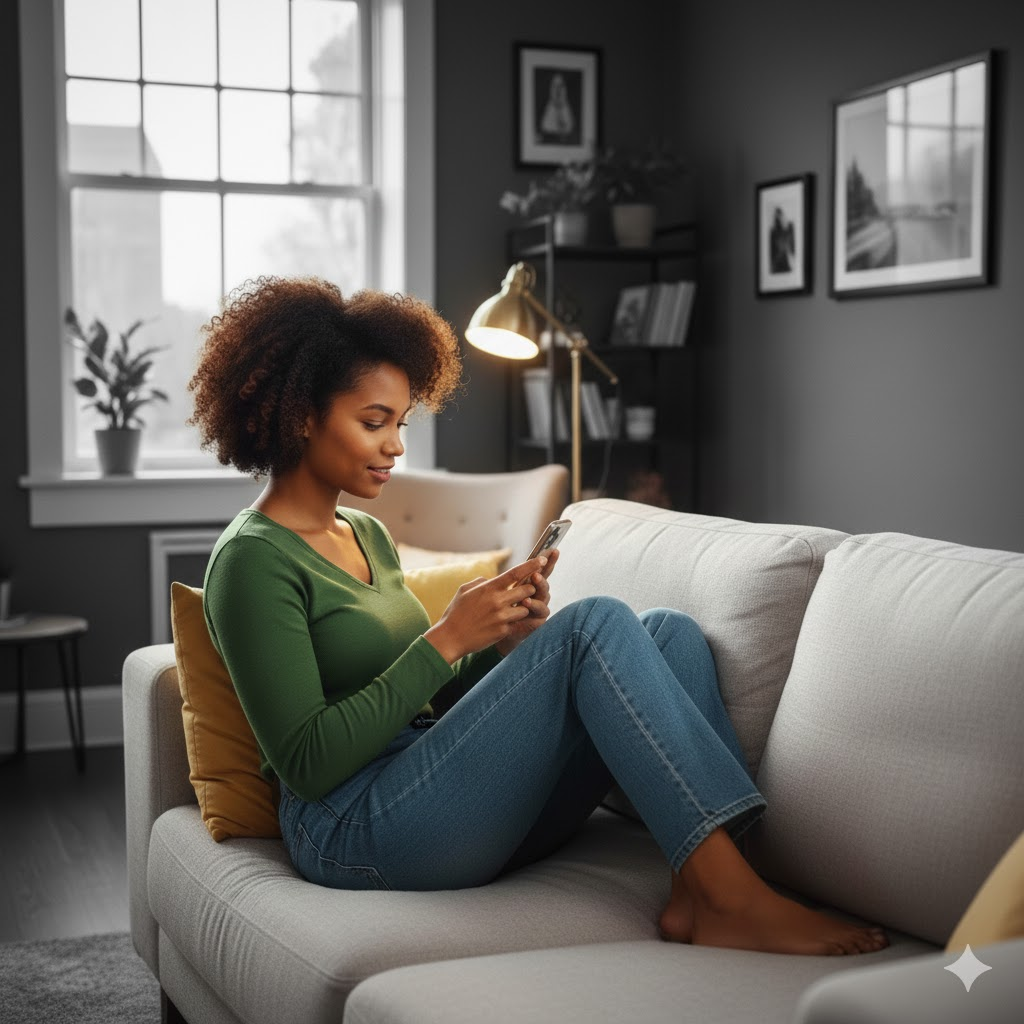 Internet sales professional working through an approved campaign
